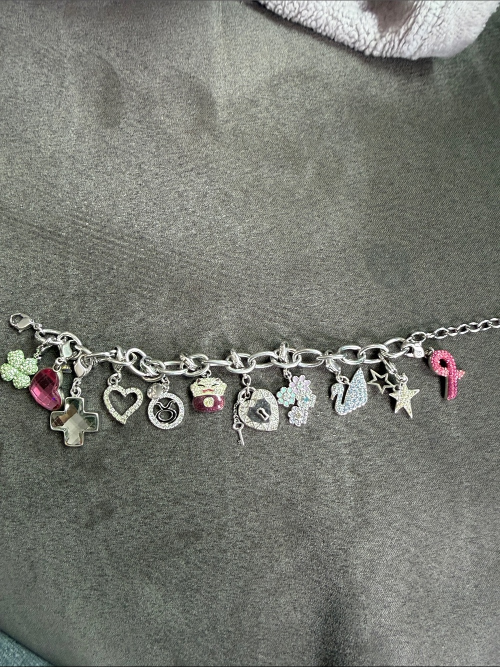 Swarovski Charm Bracelet